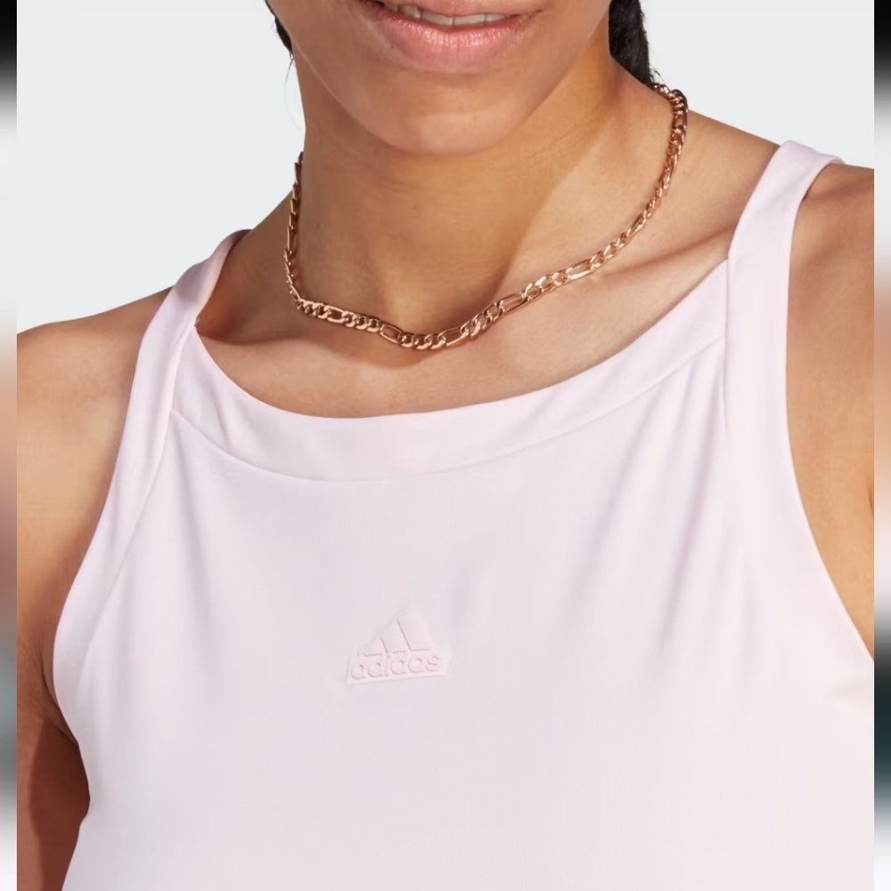 Adidas City Break Baby Pink Athletic Dress Tennis Golf Activewear Small - Picture 10 of 14